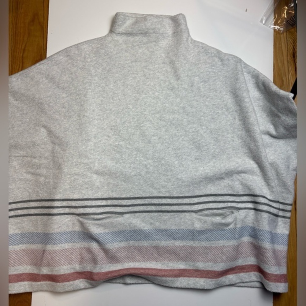 Faherty Park City oversized Poncho